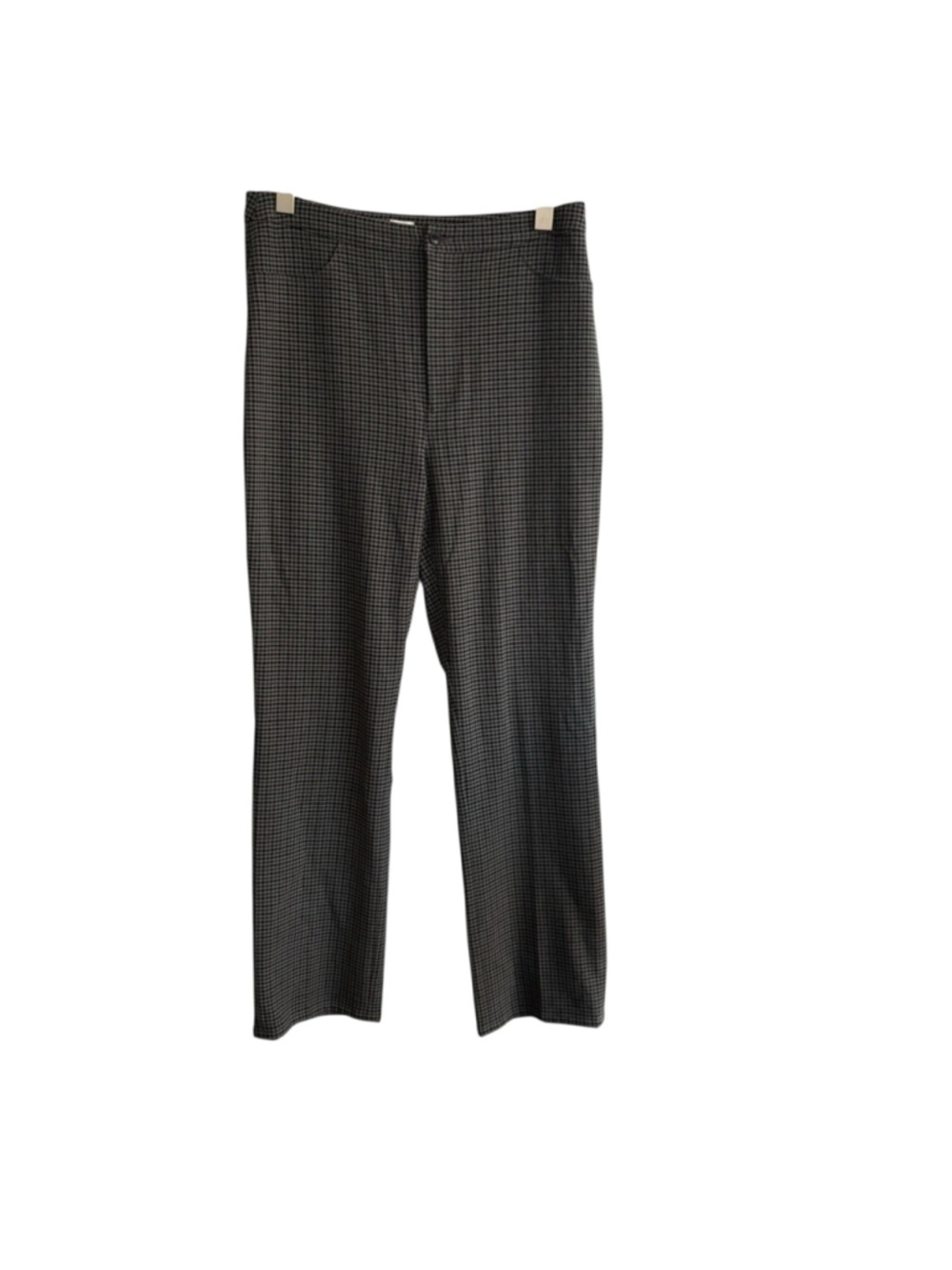 Aritizia Sunday Best Freshman Plaid Straight Cut High Waist Pants Sz 10
